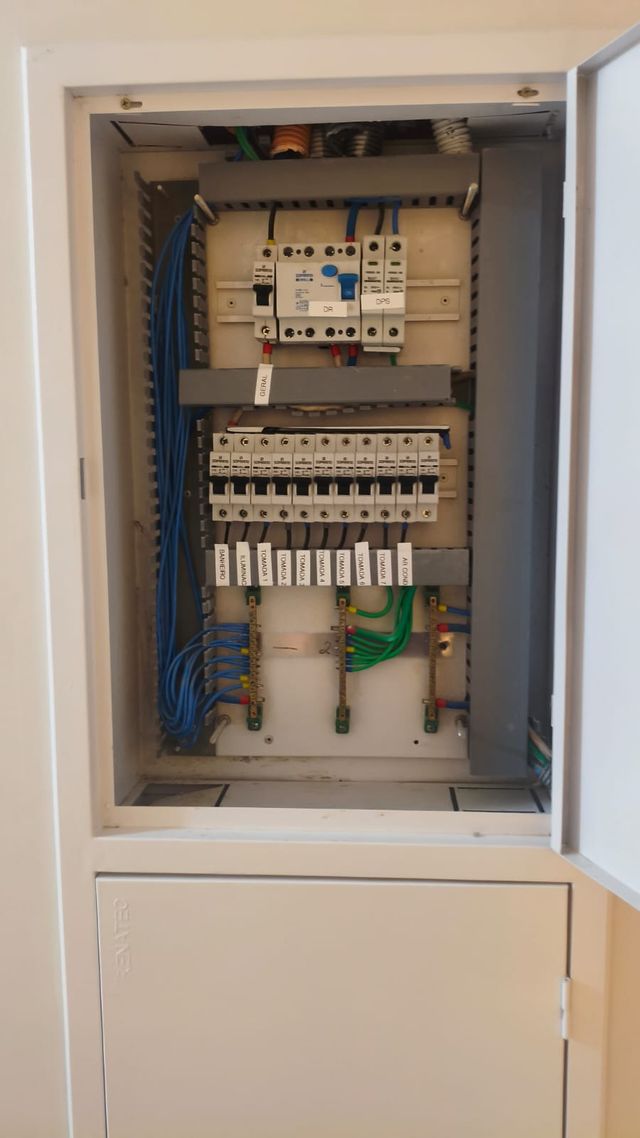 Infraestrutura elétrica executada pela Linkage